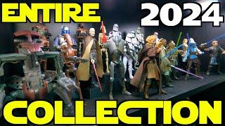 Entire Star Wars Black Series Action Figure Collection! New Lighting & Stands!