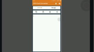 MM font converter using