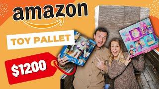 We Bought A Pallet Of Amazon Toys For $1200 - Unboxing Thousands In MYSTERY Items!