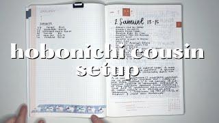 2023 Hobonichi Cousin Setup & Flip Through • Minimal/Functional