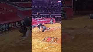 Nice Save by Ryan Anderson in Bakugan Dragonoid | Arlington 2021 #shorts #monsterjam #2021 #save