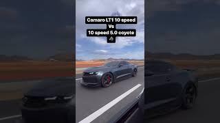 Mustang GT vs Camaro SS ️