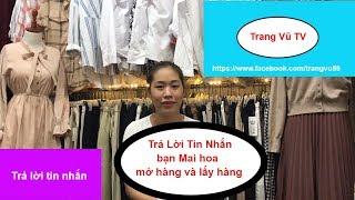 kinh nghiệm bắt đầu kinh doanh quần áo I Trang Vũ TV #120