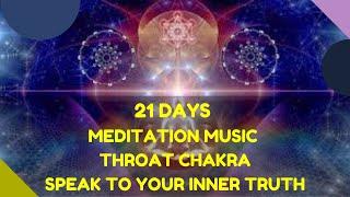 MEDITATION MUSIC FOR THROAT CHAKRA (VISHUDDHA) | 384 HZ | 30 Mins