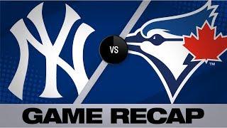 Hernandez homers twice in Blue Jays' 8-2 win | Yankees-Blue Jays Game Highlights 8/9/19