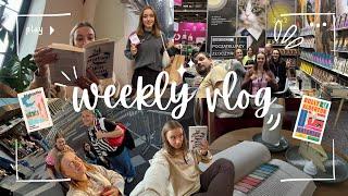 WEEKLY READING VLOG  targi książki, jesienne dni i dużo czytania ️