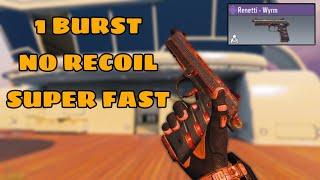 Best Renetti Gunsmith For Codm Season 8 | 1 Burst + No Recoil | Renetti Attachments