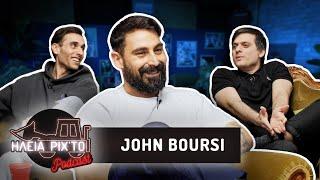 JOHN BOURSI (Τα «Απαγορευμένα» με Κοντοπίδη & BoredGamers) | ΗΛεΙΑ ΡΙΧΤΟ Podcast #55 | Ντελίνες