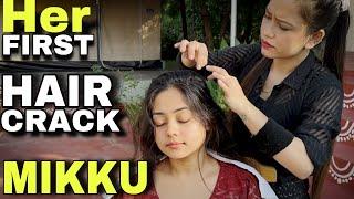 Asmr Hair cracking head massage therapy, back, hand, Neck massage by MIKKU BARBER