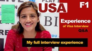 (In Nepali) USA Visa Interview Experience ( US Student Visa F1 ) in Nepal. US Study Visa Nepal F1