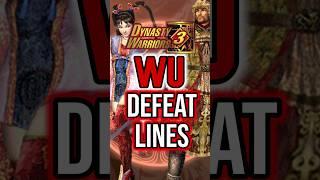 WU Officer Defeat Lines from DW3, which one is your favorite?  #dynastywarriors