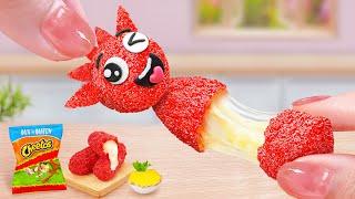 Best Delicious Fast Food  How To Make Miniature Fried Potato Mozzarella Cheese  Mina Mini Kitchen
