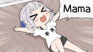 Noel gets too drunk and turns into a baby【Hololive Animated Clip /Eng sub】【Shirogane Noel】