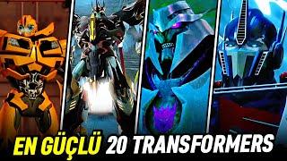 Transformers Prime En Güçlü 20 Karakter Güç Sıralaması 2024