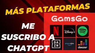  Suscripciones MÁS BARATAS con GAMSGO | NETFLIX, CANVA, CHATGPT...