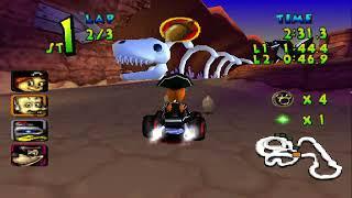 Walt Disney World Quest Magical Racing Tour PS1 Longplay - Not Bad Kart Racing Game
