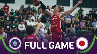 Guam v Japan | Full Basketball Game | FIBA Asia Cup Qualifiers 2025