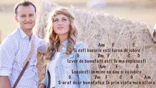 Alin si Emima Timofte - Vreau sa fiu ca Tine (cu acorduri) (Official Audio)