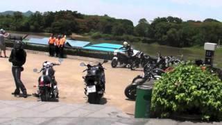 Kanchanaburi Trip. Triumph, Bangkok Britbike