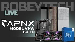 A PC Build Challenge! The $2000 APNX V1- W Live Gaming PC Build - Part 2