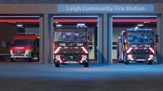 Leigh Pump + Technical Response Unit Turnout - GMFRS Roblox