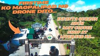 Infanta Quezon || Firstime ko magpalipad ng Drone dito || Dji Mini 3 Pro || #obetzkiemotovlog