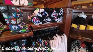 SHOP WALK THROUGH - MAIN STREET MOTORS SHOP - Disneyland Paris  - DisneyOpa