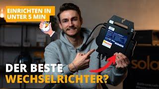 Der beste Balkonkraftwerk Wechselrichter? | APSystems EZ1-M im Test & App-Einrichtung