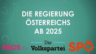 Die Regierung Österreichs ab 2025