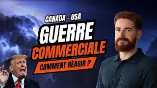 Guerre Commerciale Canada-US: Comment en Profiter en Bourse?