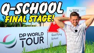 I Played the Hardest Tournament in Pro Golf | DP WORLD TOUR Q School COURSE VLOG!