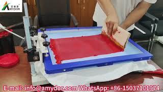 Digital Silk Screen Printer Direct Digital Screen Printing (No Need for Film, No Need for Exposure)