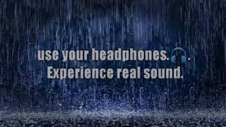 ||10D Audio|| rain sound, water sound, raining video. Use your headphones for better experience.