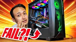 FAIL?! Kann JEDER Anfänger einen GAMING PC bauen?!