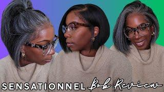 NEW Sensationnel Kinky Edges Kinky Bob TWO COLORS Synthetic Wig Review