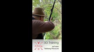 3D Bogensporttraining auf dem Talsberg Parcours in Biere