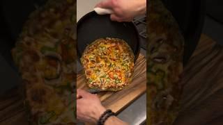 أغرب وأطيب بيتزا بالعجة، خفيفة وجديدة! جربوها الوصفة بالكومنت Levantine Omlette#pizza #عجة