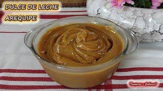 DULCE DE LECHE  AREQUIPE receta básica, fácil y perfecta