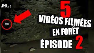 5 Vidéos ÉTRANGES filmés dans LA FORÊT - Épisode 2