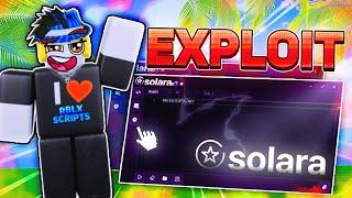 Roblox Script Executor SOLARA Exploit is the BEST