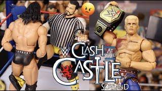 WWE Clash At The Castle Results/Reactions Figure SET UP