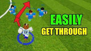 How to dribble past anyone in Super League Soccer Roblox