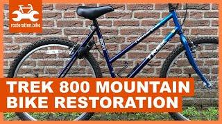 Trek 800 mountain bike restoration