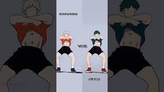 #2Bakugou vs Deku tiktok dance challenge #anime#shorts#tiktok