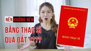 Vlog 35: 06 Điều cần hỏi bản thân trước khi học thạc sĩ | MC Hà Thu