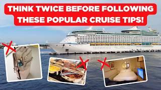 Popular Cruise Tips That SUCK