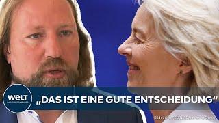 EU-FÜHRUNG: Green Deal und Verteidigung – Anton Hofreiter lobt Ursula von der Leyens Erfolge