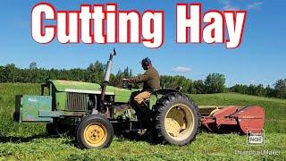 Cutting 1st Crop Hay 2024/Finished Corn Planting/Field Washouts from Heavy Rain