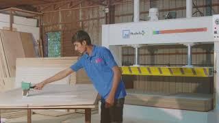 Modular furniture manufacturing set up by Jai!