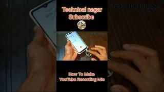 How To Make YouTube Recording Mic #shorts #youtubeshort #mic #RecordingMic #diy #technicalnagar